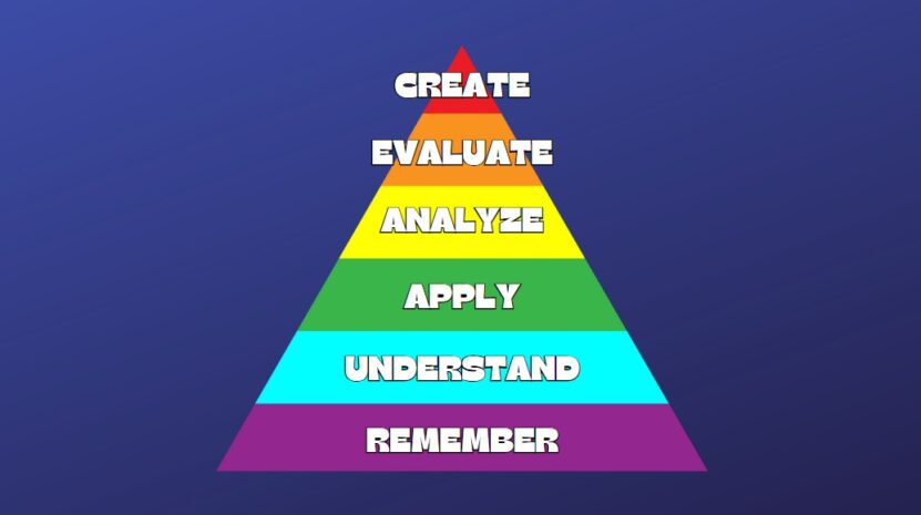 Applying Bloom’s Taxonomy in education